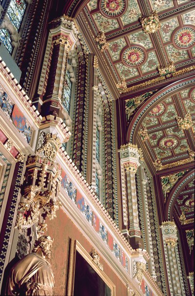View of the Royal Gallery by Charles Barry
